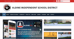 Desktop Screenshot of aldineisd.org