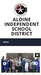 Mobile Screenshot of aldineisd.org
